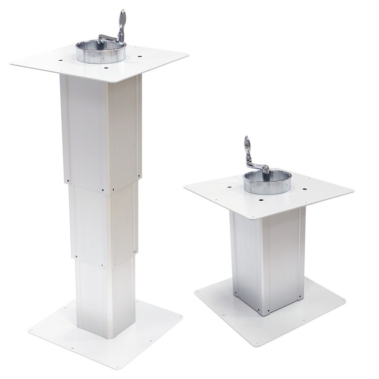 WINSTAR Aluminium Meja Angkat Tatami Manual Angkat Meja Lipat Aloi RV Aksesori Mekanisme Engkol Tangan