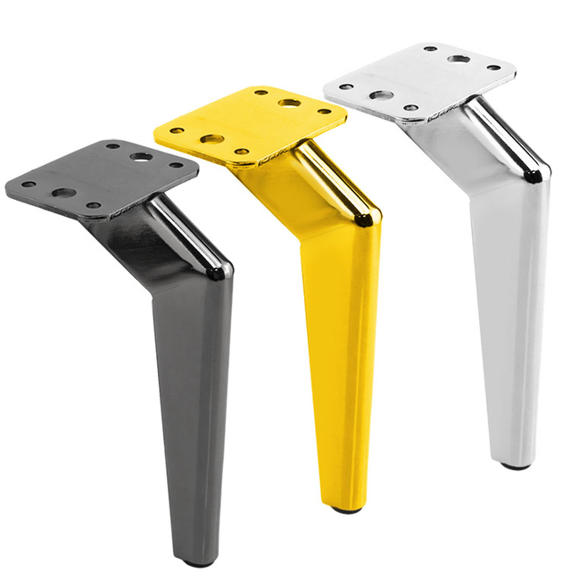  WINSTAR 150 мм жезден жасалған үстел аяқтары Алтын орындық жиһаз аяқтары металл алтын күңгірт қара диван темір аяқтары