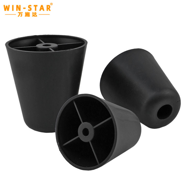 Шүүгээний буйдангийн хөлний хар өнгийн хуванцар тавилганы хөл H100мм шурагтай бөөний худалдаа