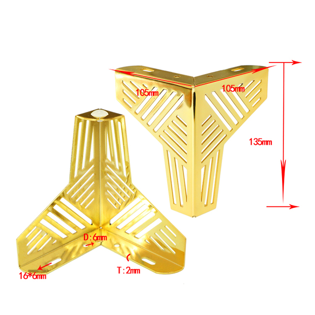 새로운 도착 가구 하드웨어 액세서리 다리 금속 맞춤형 테이블 소파 다리