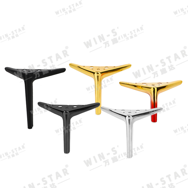 Y Shape Furniture Feet Modernong Golden 6inch Sofa Legs para sa Kama