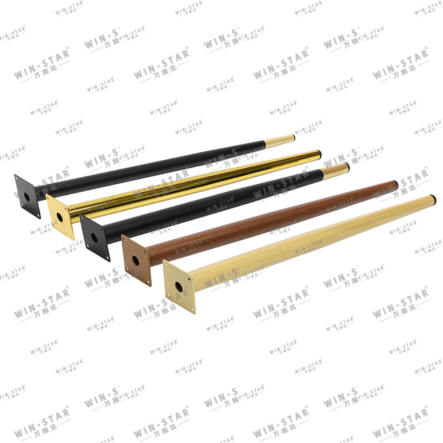 Engrospris Skr&aring; Metal St&aelig;rkere M&oslash;bler Spisebord Stoleben til Understel