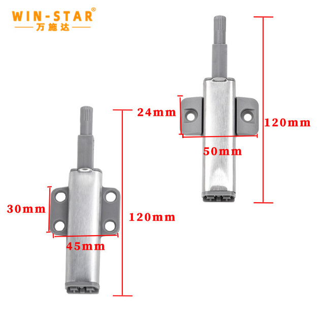 120MM Trung Quốc Nh&agrave; cung cấp Cửa tủ Bouncer Nh&agrave; bếp Ph&ograve;ng ngủ Ngăn k&eacute;o Touch Press Bouncer