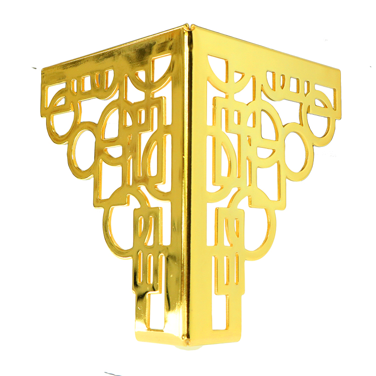 Picior Mobila Metal Moderna Picioare Masuta Cafea Dulap Forma Y Picioare Canapea Aurii