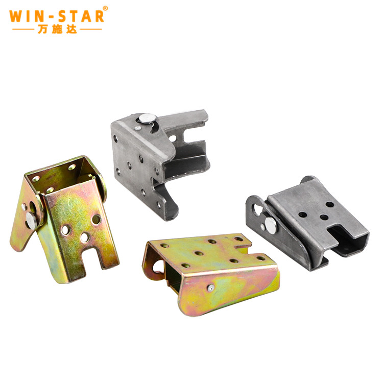 WINSTAR Wholesale Hardware Fastener Foldable Metal Color Zinc Furniture Connectors para sa Upuan