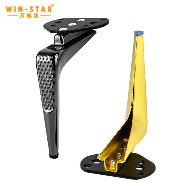 የብረታ ብረት ካቢኔ ቲቪ የቁም እግር የብረት ሶፋ እግሮች የሃርድዌር መለዋወጫዎች ለቤት ዕቃዎች እግር