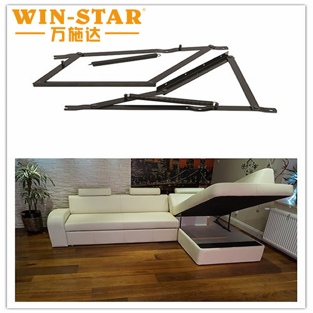 WINSTAR พับโลหะเก็บฤดูใบไม้ผลิบานพับโซฟาเตียงกลไกสปริงโซฟาเตียงอุปกรณ์เสริม