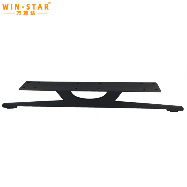 Groothandel meubelbeslag Grote 130 mm hoogte zwarte moderne bankpoten voor onderstel