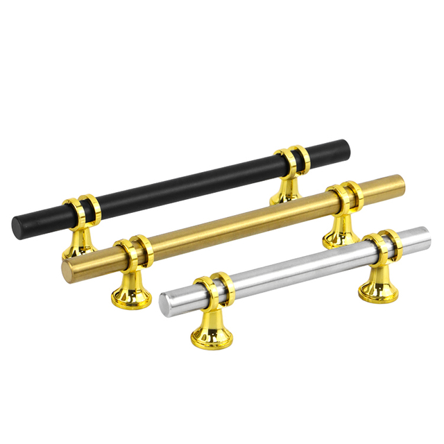 스테인레스 스틸 가구 손잡이 금속 서랍 손잡이 옷장 T 바 손잡이