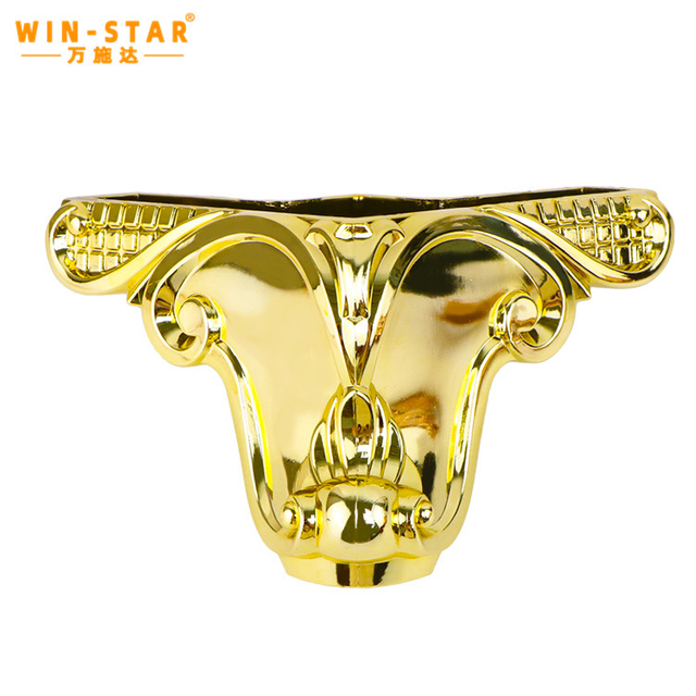 Accessori per mobili in stile moderno Piedini per tavoli Gamba per divano in plastica decorativa durevole