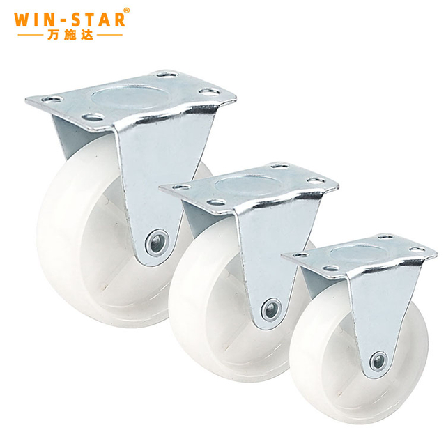 供給PPライトキャスター1インチ固定ホイールユニバーサルホイール