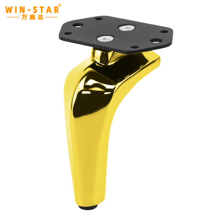 Luksusowa noga sofy Sprzęt Szafka TV Metalowa noga Akcesoria meblowe Nogi