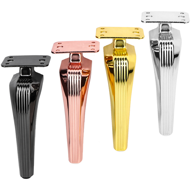 Meubelpoot TV-kast Metalen voetpoot Luxe metalen salontafel Banksteunpoot