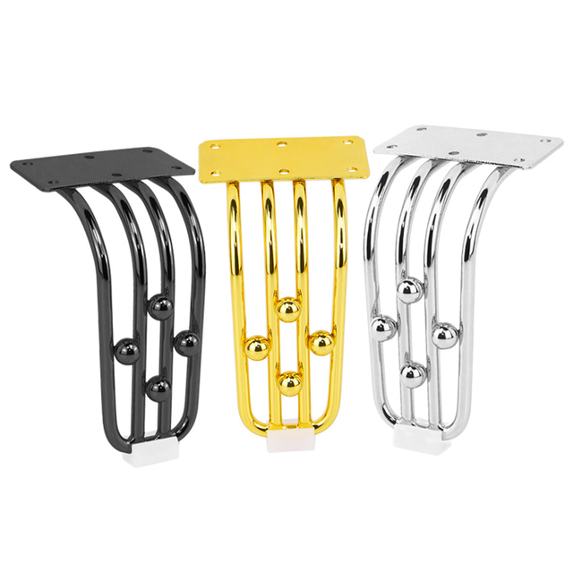 Metalen meubelpoten Luxe woonkamersteunpoten voor tafelbank Gouden poten 