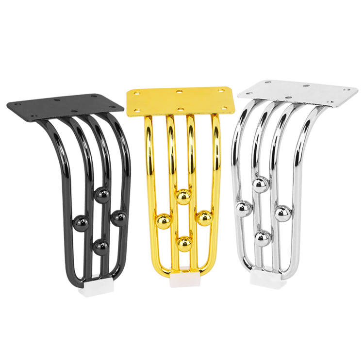 Metall M&ouml;bel Ben Lyx Vardagsrum St&ouml;df&ouml;tter Till Bordssoffa Guld Ben 