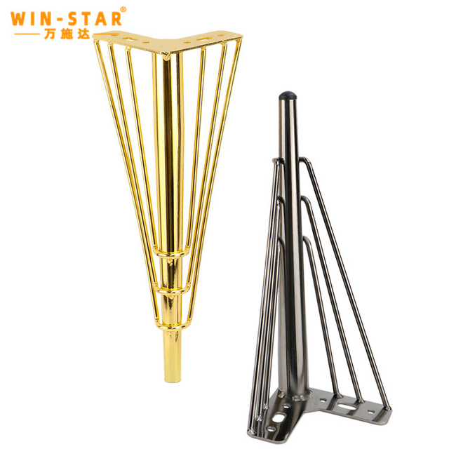 WINSTAR Samani za Kisasa Meza ya Kahawa ya Chuma Miguu Mwenyekiti Miguu ya Chuma ya Sofa