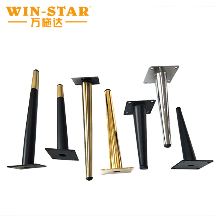 ВИНСТАР Велепродаја Коси гвоздени сто Ноге за ормаре Намештај Златне ноге
