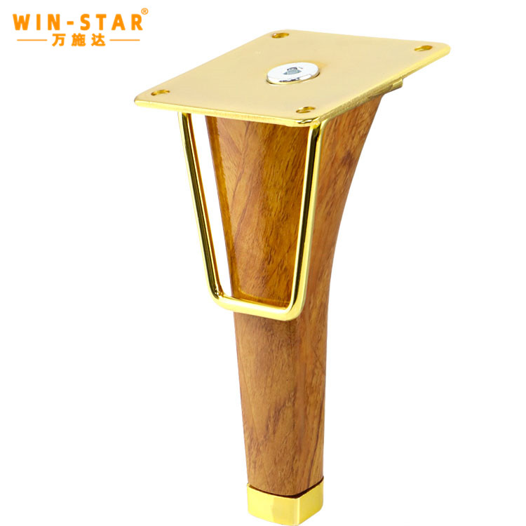 Таяу Шығыс жиһазының аппараттық шкафы Күшті темір аяқтары Алтын металдан жасалған диван аяқтары