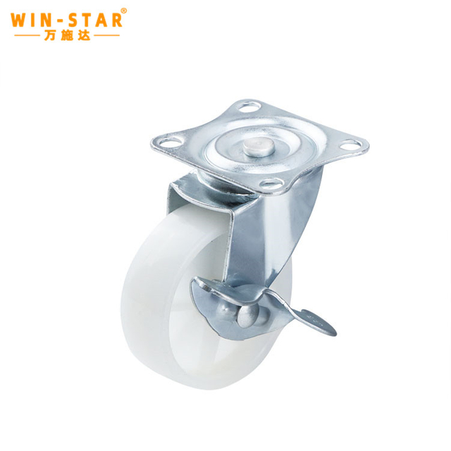 Paindlik liikuv Universaal koos pidurirattaga