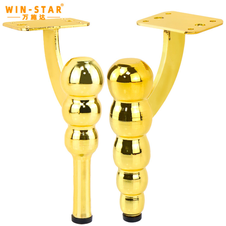 Быстрая доставка: железные ножки для дивана в разных вариантах отделки и размерах