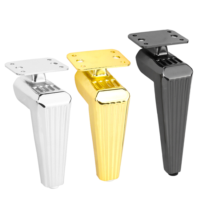  장식적인 금속 크롬 가구 지원 다리 가벼운 호화스러운 가구 다리