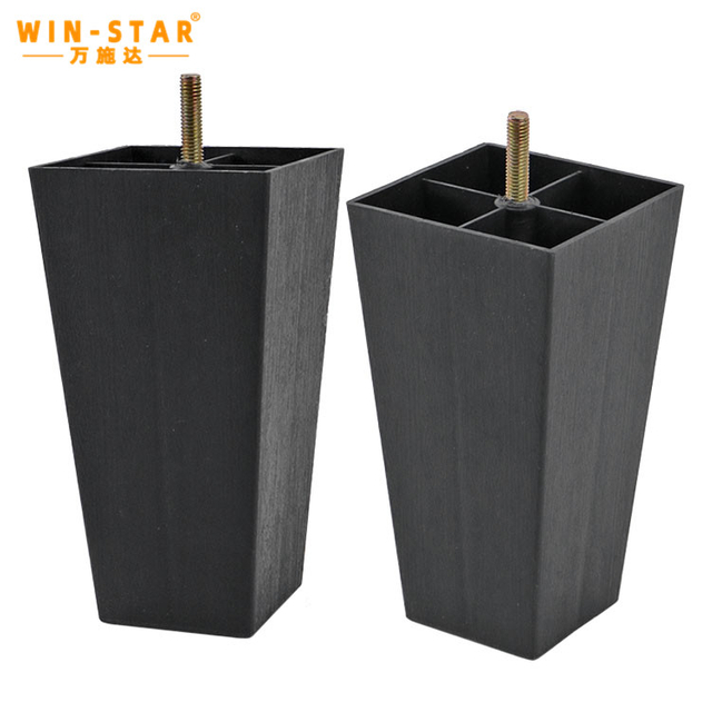 Welche Vor- und Nachteile haben Sofabeine aus Kunststoff mit Holzmaserung im Vergleich zu Sofabeinen aus Massivholz?