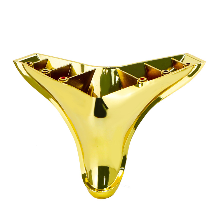 Najnovšie dizajnov&eacute; n&aacute;bytkov&eacute; nohy Č&iacute;na dod&aacute;vateľ Luxusn&eacute; plastov&eacute; nohy pohovky Nohy stolovej skrinky