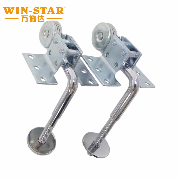 Dobradi&ccedil;as ajust&aacute;veis ​​para encosto de cabe&ccedil;a de sof&aacute;, acess&oacute;rios de hardware para m&oacute;veis, dobradi&ccedil;as ajust&aacute;veis ​​com parafuso de duas orelhas