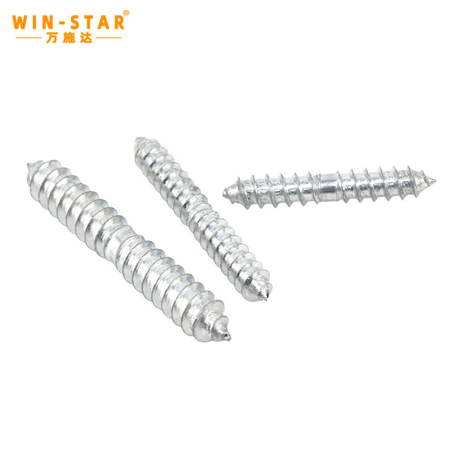 Gro&szlig;handel mit Holzschrauben, Doppelkopf-Holzzahn-Aufh&auml;ngungsschrauben