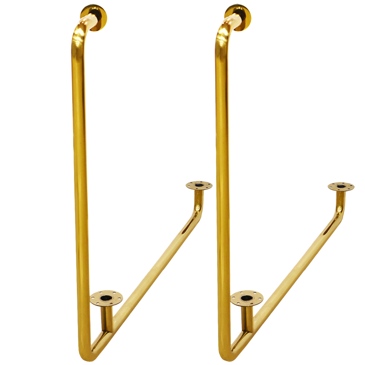 மொத்த விற்பனை தளபாடங்கள் அலங்கார சோபா துருப்பிடிக்காத எஃகு கோல்டன் நாற்காலி சட்டங்கள் 