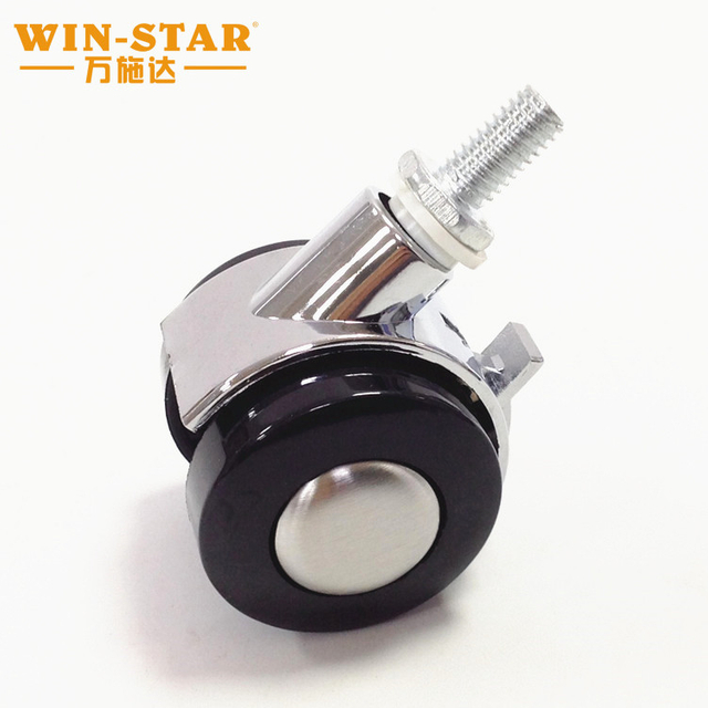 Universaalne 1,5-tolline M8 kruvisulamist ratas koos piduriga