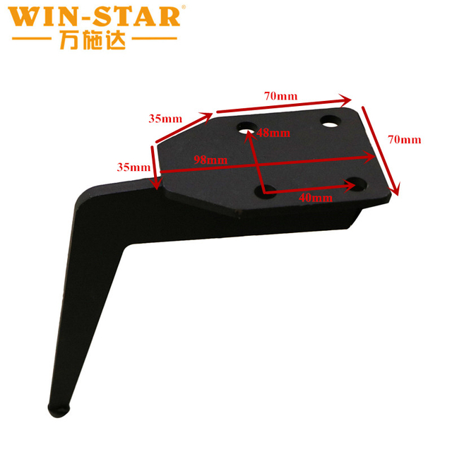 Gravis Furniture Table Peet Metal Black Beach Tv Cabinet Modern Sofa Leg for Bed