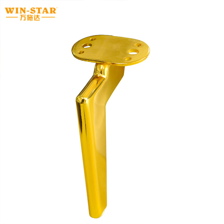 Χωρητικότητα βαριάς φόρτωσης Χρυσό Σιδερένιο Μεταλλικά Έπιπλα Αξεσουάρ Καναπέ Πόδι