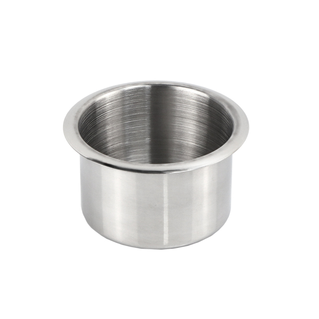 Winstar পাইকারি 102*90*57mm আসবাবপত্র স্টেইনলেস স্টীল সোফা কার টেবিল কাপ হোল্ডার