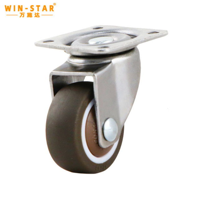 စိတ်ကြိုက်ပြင်ဆင်နိုင်သော 1/2 လက်မ Castor Swivel Caster OEM အရွယ်အစားအမျိုးမျိုး Casters