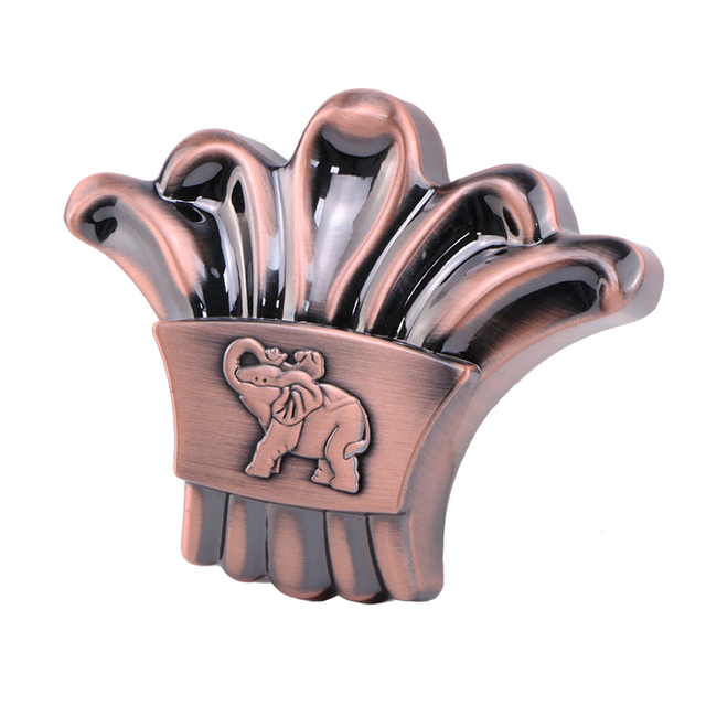 Butang Hiasan Gajah Hiasan Perabot Buckle Butang Hiasan untuk Jalur Aloi Zink Sofa