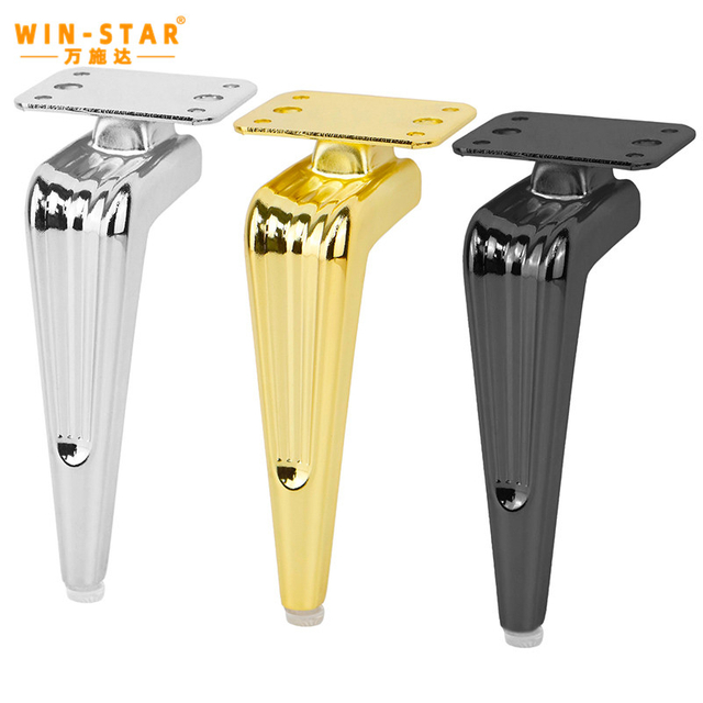 Les pieds de canap&eacute; en m&eacute;tal offrant une bonne stabilit&eacute; n&eacute;cessitent une bonne conception structurelle