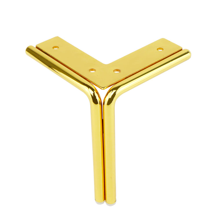 Dodaci za namještaj modernog stila Zlatne metalne noge za kauč za hotelski namještaj