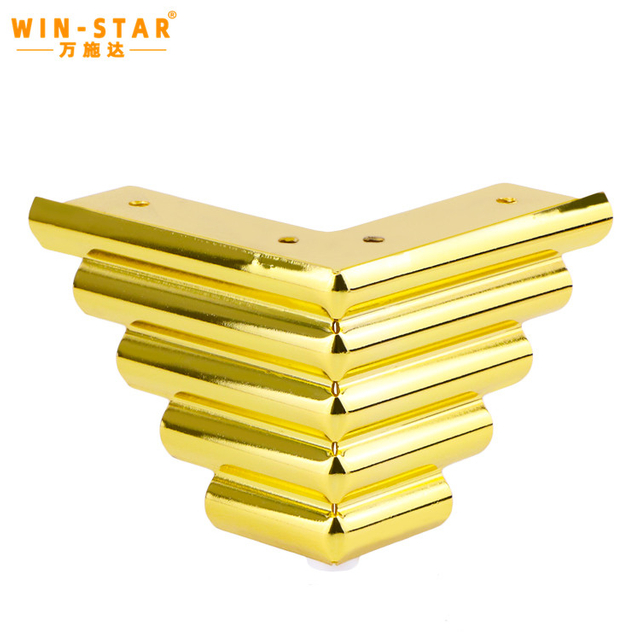 Pernas de m&oacute;veis douradas, pernas de cadeira de metal, pernas douradas de sof&aacute;, substitui&ccedil;&atilde;o de pernas de ferro para cadeira, arm&aacute;rio