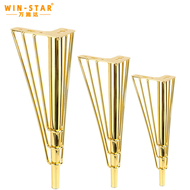 Διακοσμητικό Τραπεζάκι σαλονιού Τρίγωνο Πόδια Χρώμιο Ανταλλακτικό Καναπέ Πόδι Έπιπλα Πόδια