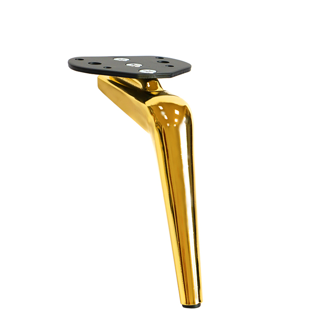 Hot Sell Vysoko kvalitn&yacute; luxusn&yacute; zlat&yacute; čierny chr&oacute;mov&yacute; n&aacute;bytok železn&aacute; pohovka noha