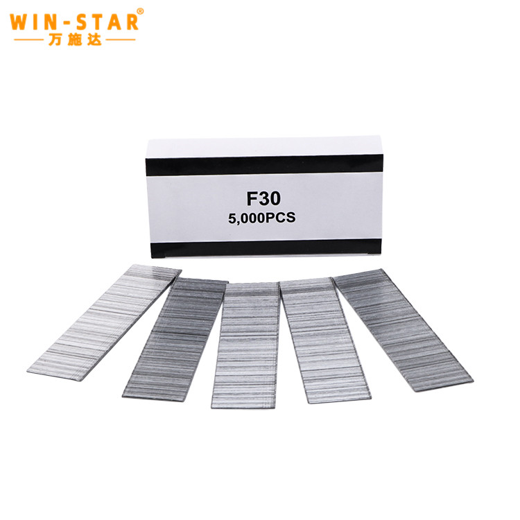 18 Ayar Galvanizli &Ccedil;elik Tel Harmanlanmış Zımba &Ccedil;ivisi F30