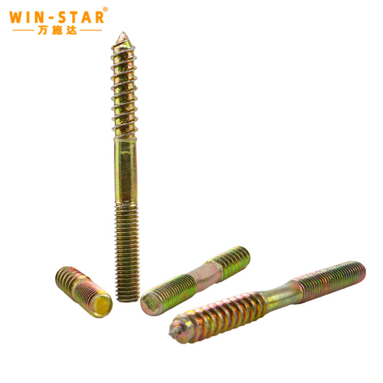 Двусторонний резьбовой станок Саморез по дереву Болт Шпилька Дюбель-винт