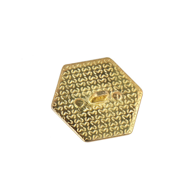 Imeilusad kuusnurksed metallist dekoratiivn&ouml;&ouml;bid m&ouml;&ouml;bli jaoks