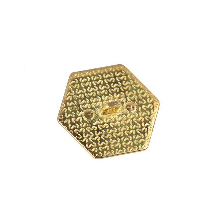 Πανέμορφα Εξαγωνικά Μεταλλικά Διακοσμητικά Κουμπιά για Έπιπλα