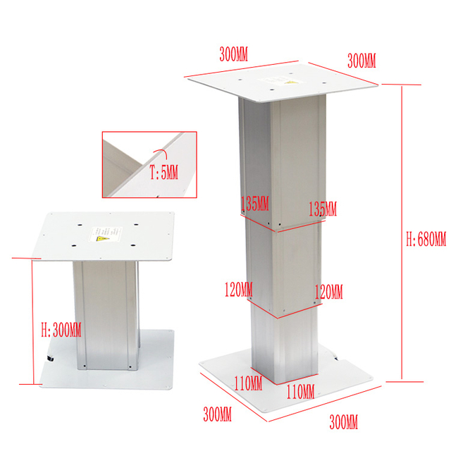 WINSTAR Tatami Elektriese Meubels Lessenaar Tafel Meganisme Lig op bank pas