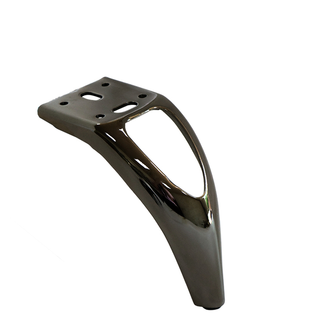 의자를 위한 장식적인 금속 가구 다리 140mm 검정 소파 다리