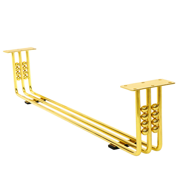 A mob&iacute;lia Hotsale de WINSTAR parte p&eacute;s dourados do sof&aacute;-cama do metal 150mm Rod com bolas