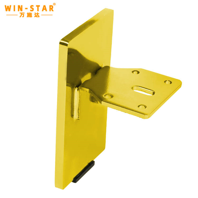 លក់ដុំគ្រឿងសង្ហារឹមរចនាផ្ទាល់ខ្លួន H រាងសាឡុងដែក ជើងតុមាស ជើងដែកសម្រាប់គ្រឿងសង្ហារឹម