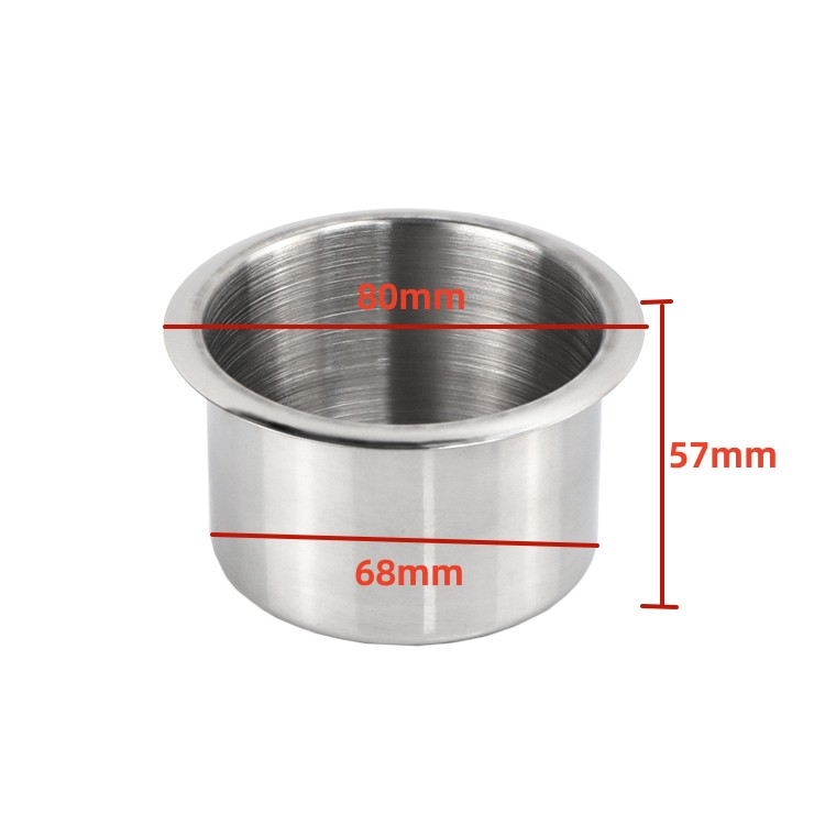  Engros 80*68*57 mm M&oslash;bler Poker Desk Cup Holder 201 Sofastolholdere i rustfritt st&aring;l